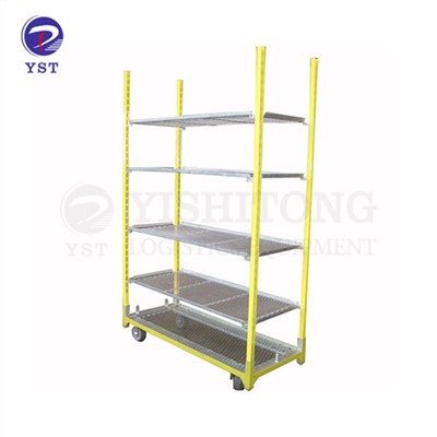 Puķu stādu transportēšanas ratiņi